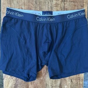 Calvin Klein Men's Air FX Dark Blue Boxer Briefs